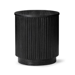Maven Lane Dallas Modern Round Wooden Side Table - 1 of 4