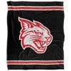 Davidson College Primary Logo Silky Touch Blanket White 50x60 - 2 of 4