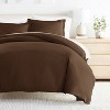 3 Piece Duvet Cover & Shams Set - Soft and Breathable, Double Brushed Microfiber, Wrinkle Free - Becky Cameron - 3 of 4