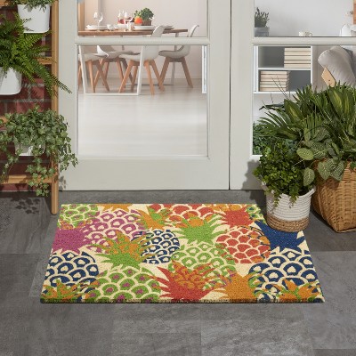 Details about   Pineapple Floor Rug Carpet Bedroom Doormat Non-slip Chair Mat Cartoon Area Rugs 