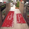 Christmas Doormat Winter Holiday Christmas Snowflake Welcome Floor Mat - 3 of 4