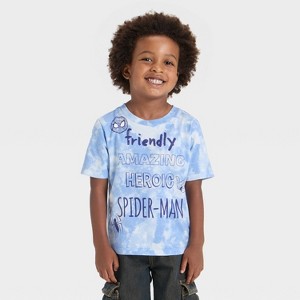 Toddler Boys' Marvel Spider-Man Short Sleeve Graphic T-Shirt - 1 of 4