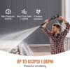 VEVOR Cordless Pressure Washer, 652-PSI 1.0 GPM Portable Power Cleaner, Handheld High-Pressure Car Washer Gun with 4.0Ah Battery, Charger, Black - 3 of 4