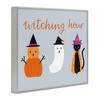 Stupell Industries Cute Halloween Witching Hour Framed Giclee Art - 2 of 4
