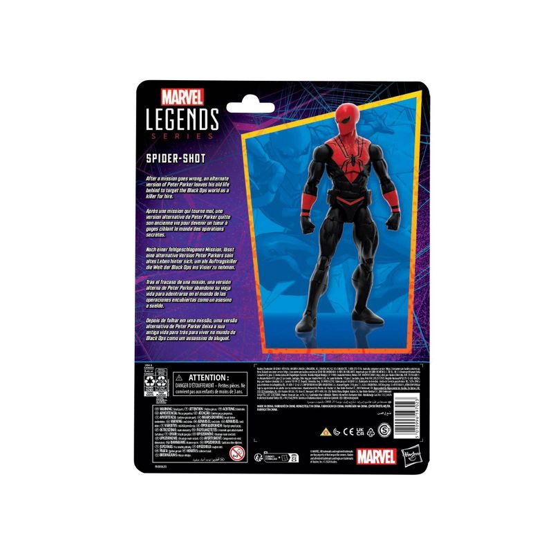 Spider-Man Spider-Shot Legends Series Action Figure, 4 of 9
