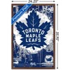 Trends International NHL Toronto Maple Leafs - Maximalist Logo 23 Framed Wall Poster Prints - 3 of 4
