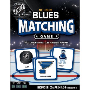 MasterPieces Officially Licensed NHL St. Louis Blues Matching Game for Kids and Families - 1 of 4