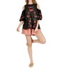 Women's Floral Embroidered Peasant Top - umgee - 4 of 4