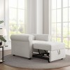 Whisen Convertible Pull Out Sofa Bed & Sleeper Chair, Adjustable Backrest with Thicked Cushions - 4 of 4