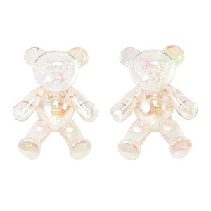 Unique Bargains Bears Shoelace Charms 1 Pair - 1 of 4