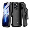 MyBat Pro Maverick Series MagSafe Case w/ Holster and Tempered Glass for Apple iPhone 13 Pro Max (6.7) - Black - 2 of 4