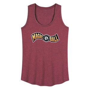Women's - Magic 8 Ball - 8 Ball Graphic Racerback Tank - 1 of 4