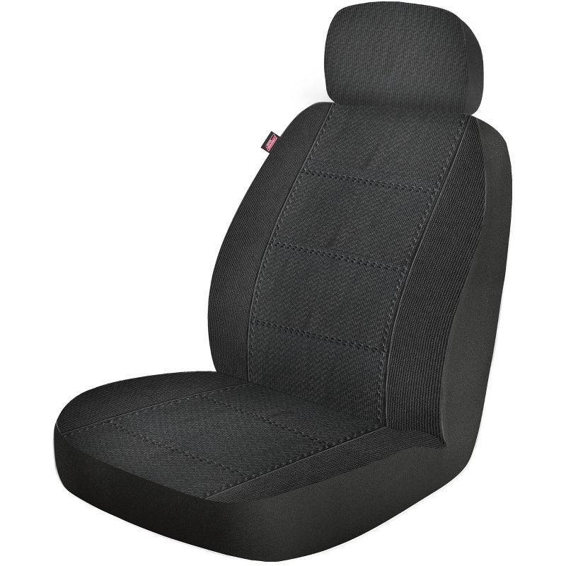 Dickies 2pc Custom LB Blair Seat Cover Automotive Interior Covers And Pads Black, 3 of 7