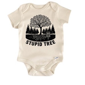 Disc Golf Tree - Baby Boy Girl Clothes Infant Onesie® Funny Cute Newborn GS1 - 1 of 1
