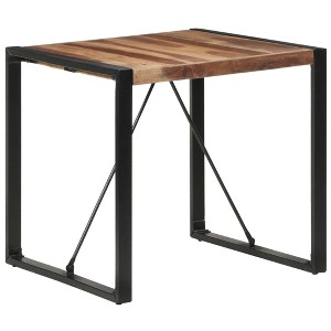 vidaXL Dining Table Dinner Bistro Table Dining Room Furniture Solid Acacia Wood - 1 of 4