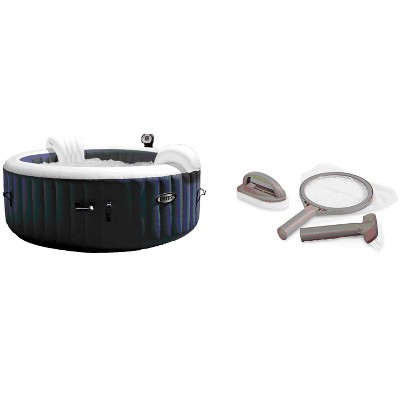 Intex PureSpa 4 Inflatable Hot Tub + Intex Hot Tub Maintenance Kit