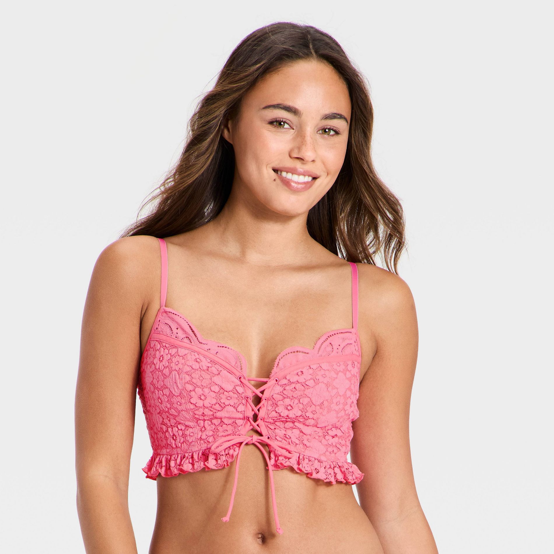 Women's Broderie Lace Corset - Wild Fable™