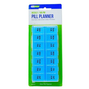 Ezy Dose Blue, White 7 Day Pill Organizer 67375 - 1 of 3