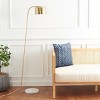 Foley 59" Floor Lamp - FLL7001 - Gold/White Marble - Safavieh - 3 of 4