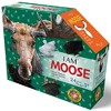 Madd Capp I Am Moose Puzzle 24pc Animal Head Shape w/ Poster & Fact Booklet - 2 of 4