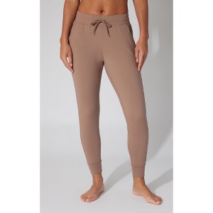 Yogalicious - Women's Polarlux Fleece Inside High Waist Jogger with Side Pockets and Drawstring - 1 of 3