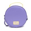Disney Bag, Cross Body, Round, The Muppets Miss Piggy Face Character Close Up, Lavender, Vegan Leather - 3 of 4