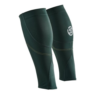SKINS SERIES-3 UNISEX MX CALF SLEEVES FOREST GREEN