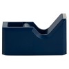 JAM Paper Colorful Desk Tape Dispensers - Navy Blue: Plastic File Fasteners, Stationery Clips, 1.75" Height, 2.5" Width - 2 of 4