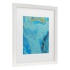 Trademark Fine Art Oliver Nolan Caribbean Blue II Matted Framed Art - 3 of 4