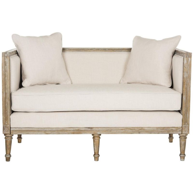 Leandra Rustic French Country Settee  - Safavieh, 1 of 8