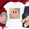 The Juniper Shop Fall Checkered Smiley Kids Short Sleeve Tee - 4 of 4