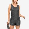 Anna-Kaci Women's Sequin Tank Top Sleeveless Scoop Neck Sparkly Party Fashion Blouse - 4 of 4