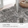Washable Area Rug, Vintage Distressed Living Room Rug, Soft Foldable Accent Rug for Dining Room Bedroom - 4 of 4