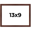 PosterPalooza | Photo Size Classic Modern Brown Frame - UV Acrylic, Foam Board Backing, Hanging Hardware - 2 of 4