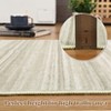Area Rug Modern Minimalist Stripe Area Rug Bohemian Rug Low Pile Non Slip Non Shedding Indoor Floor Carpet Easy Cleaning for Bedroom Living Room - 4 of 4