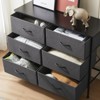 AZL1 Life Concept Utility Storage Bins Stylish and Functional Storage, 6-Drawer Dresser for Nursery, Closet, and Entryway, Gray, 38.1"*13.7"*29.9" - 4 of 4
