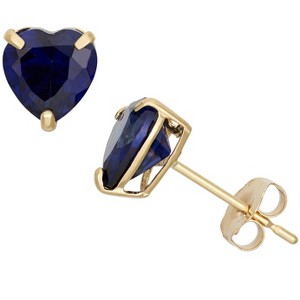 Designs By Gioelli 10K Gold Gemstone Stud Earrings - 1 of 2