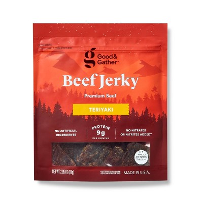 Teriyaki Beef Jerky - 2.85oz - Good & Gather™ : Target