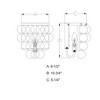 Vaxcel Elsa 1 - Light Vanity in  Satin Nickel - 4 of 4