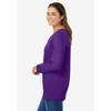 Woman Within Perfect Long-Sleeve V-Neck Tee - 4 of 4