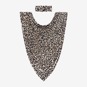 Girls Lana Leopard Swaddle And Headwrap Set - Posh Peanut - 1 of 4