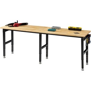 AMERLIFE Adjustable Workbench with Power Outlets,  Heavy Duty Work Table - 1 of 4