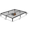 Low-Profile Full-Size Metal Bed Frame, 800 Lbs Support, Reinforced Slats, Noise-Free, No Box Spring Needed, Easy Assembly - 2 of 4