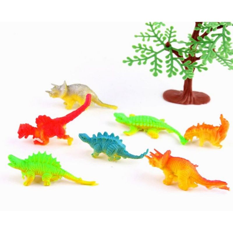 Insten 12 Pieces Magic Hatching and Growing Dinosaur Eggs, Dino Toys Playset for Kids, 2 of 4