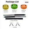 Cardio  Pump Weights, Barbell Weight Set, Adjustable Free Weights for Home and Gym Workout - 3 of 4