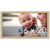 PosterPalooza | Minimalist Yellow Picture Frame - UV Acrylic, Backing Board, Hanging Hardware Included - 2 of 4