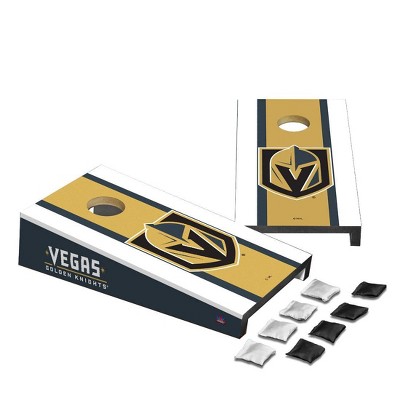 NHL Vegas Golden Knights Desktop Cornhole Board Set
