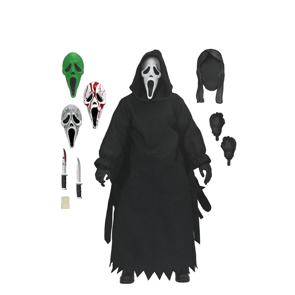 Photos - Action Figures / Transformers NECA Ghostface - 8" Clothed Action Figure - Ghostface  (updated)