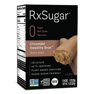 RxSugar Chocolate Swealthy Cookies Snax - 8oz - 1 of 4