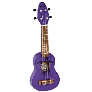 Ortega Guitars Keiki K1 Series Sopranino Ukulele with Turtle Etching - 1 of 1